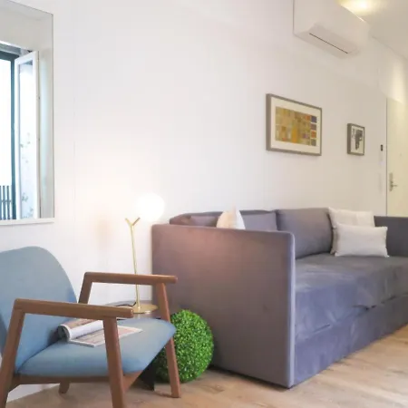 Chiado Modern With Ac Elevator Terrace 리스본